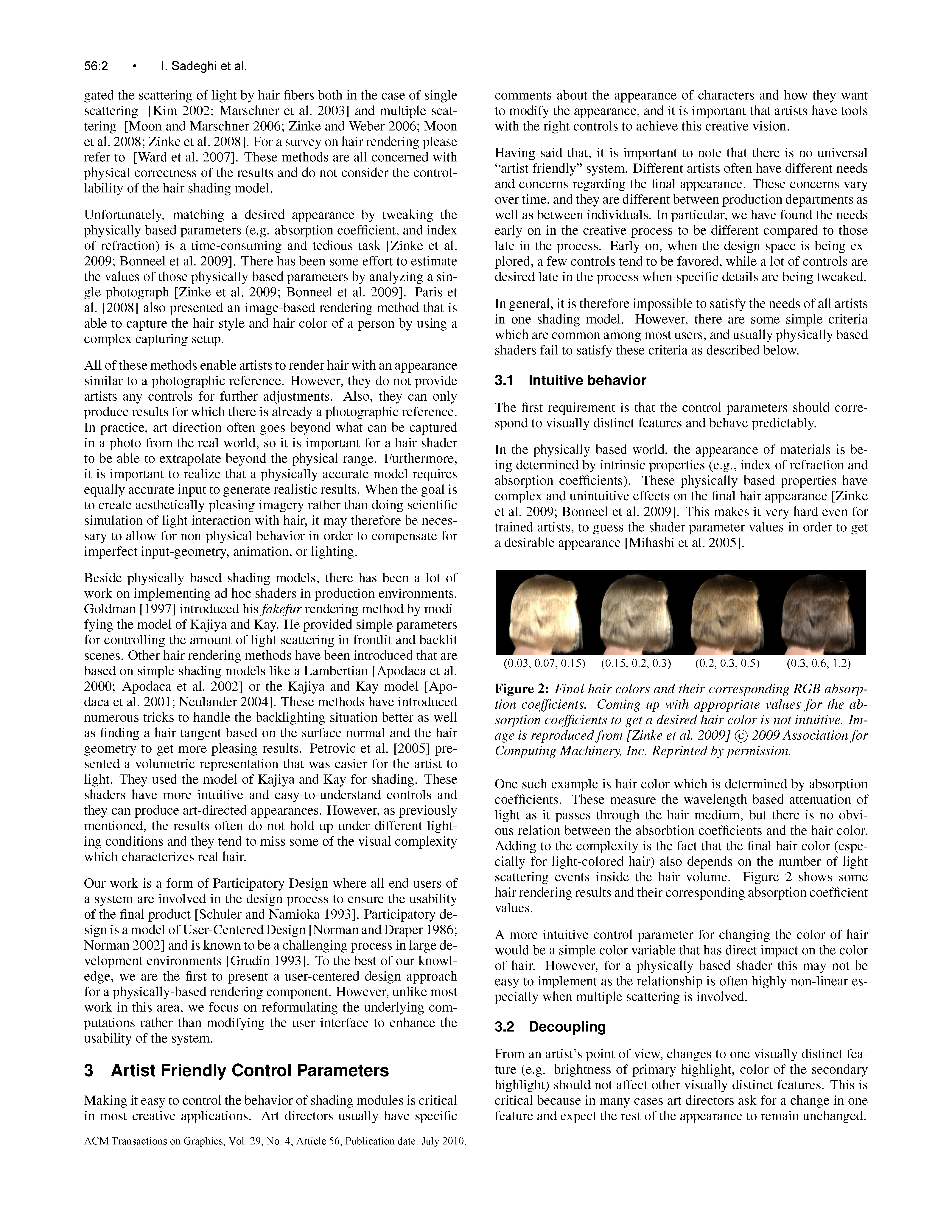 An Artist Friendly Hair Shading System Page 2