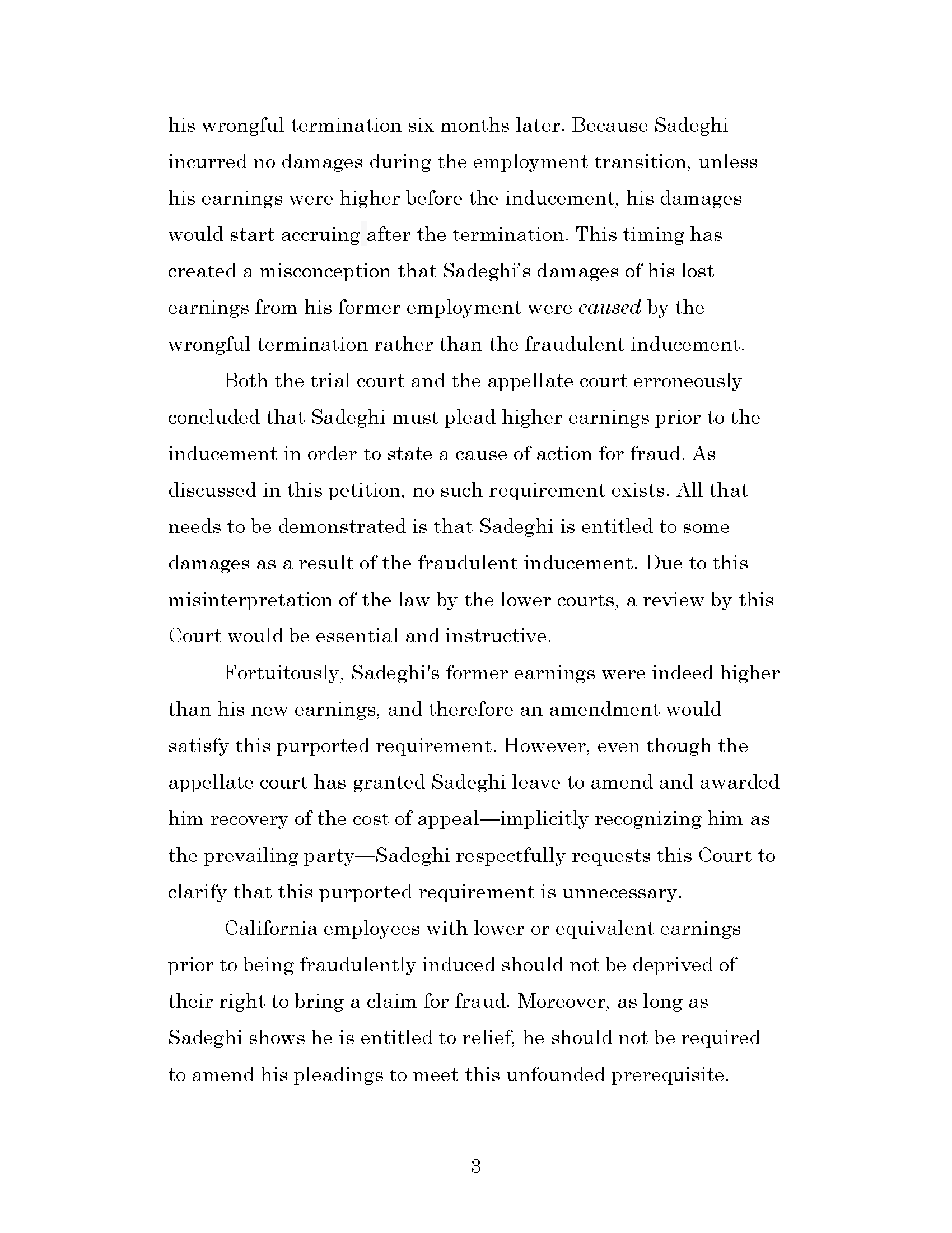 Dr. Iman Sadeghi v. Dr. Hao Li - Petition For Review Page 6