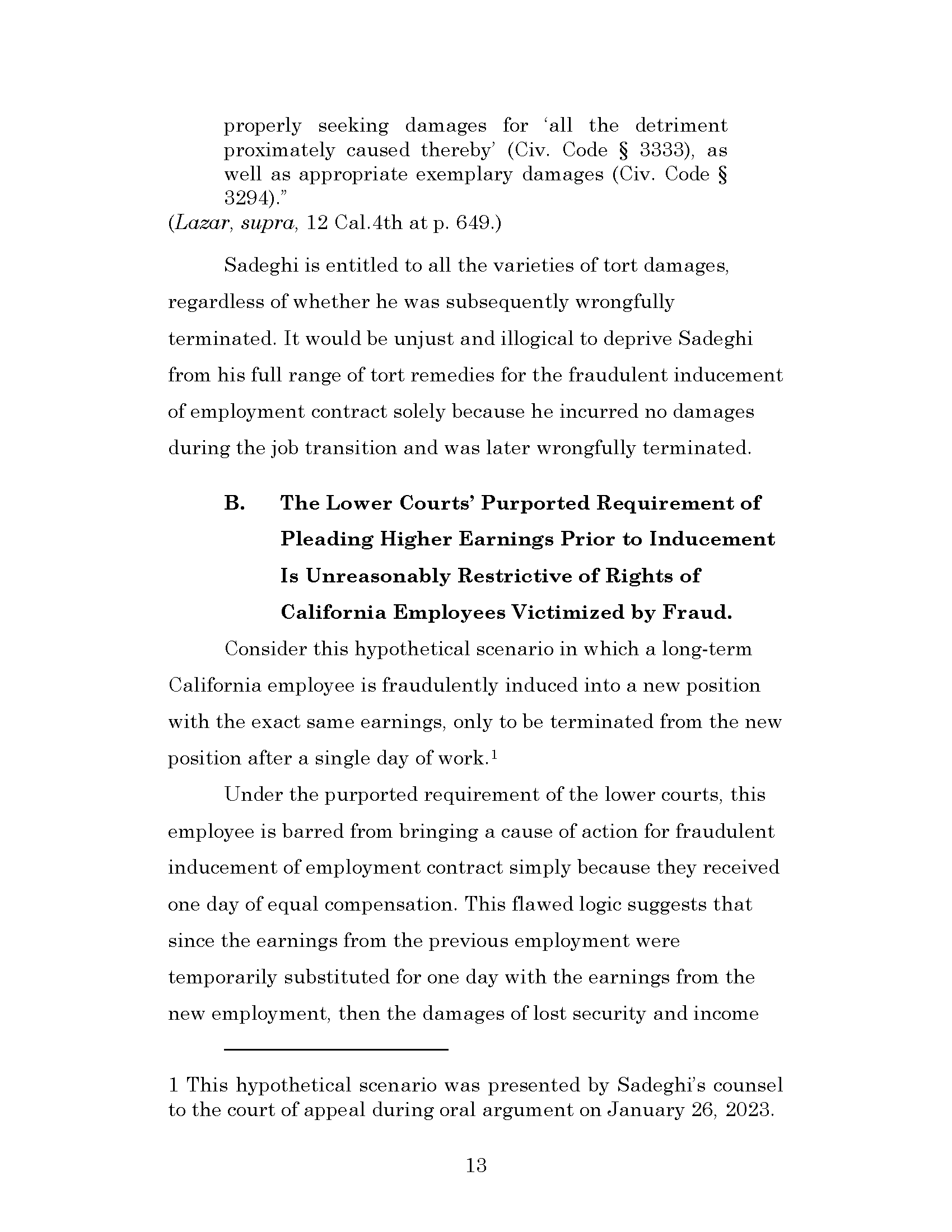 Dr. Iman Sadeghi v. Dr. Hao Li - Petition For Review Page 16