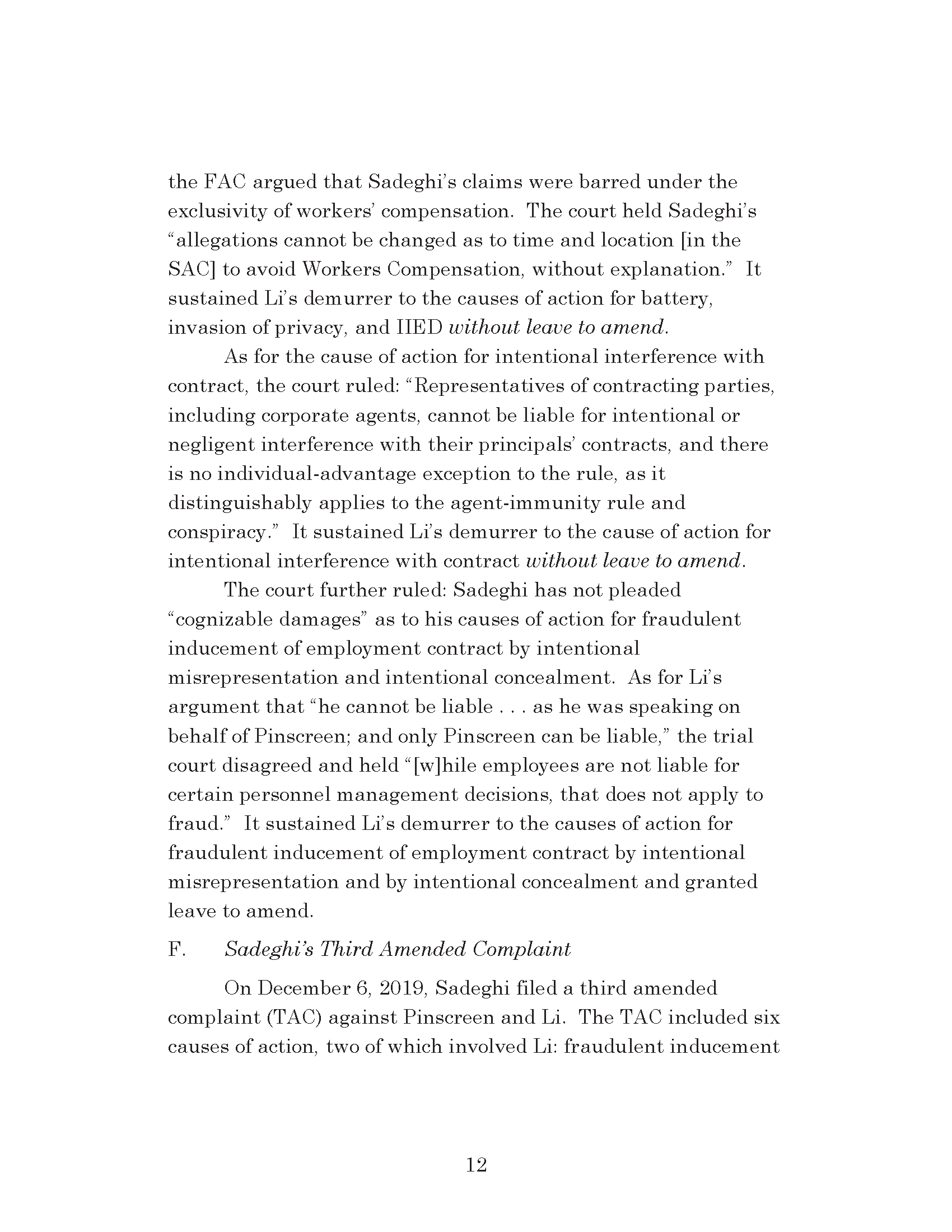 Dr. Iman Sadeghi v. Dr. Hao Li - Petition For Review Page 34